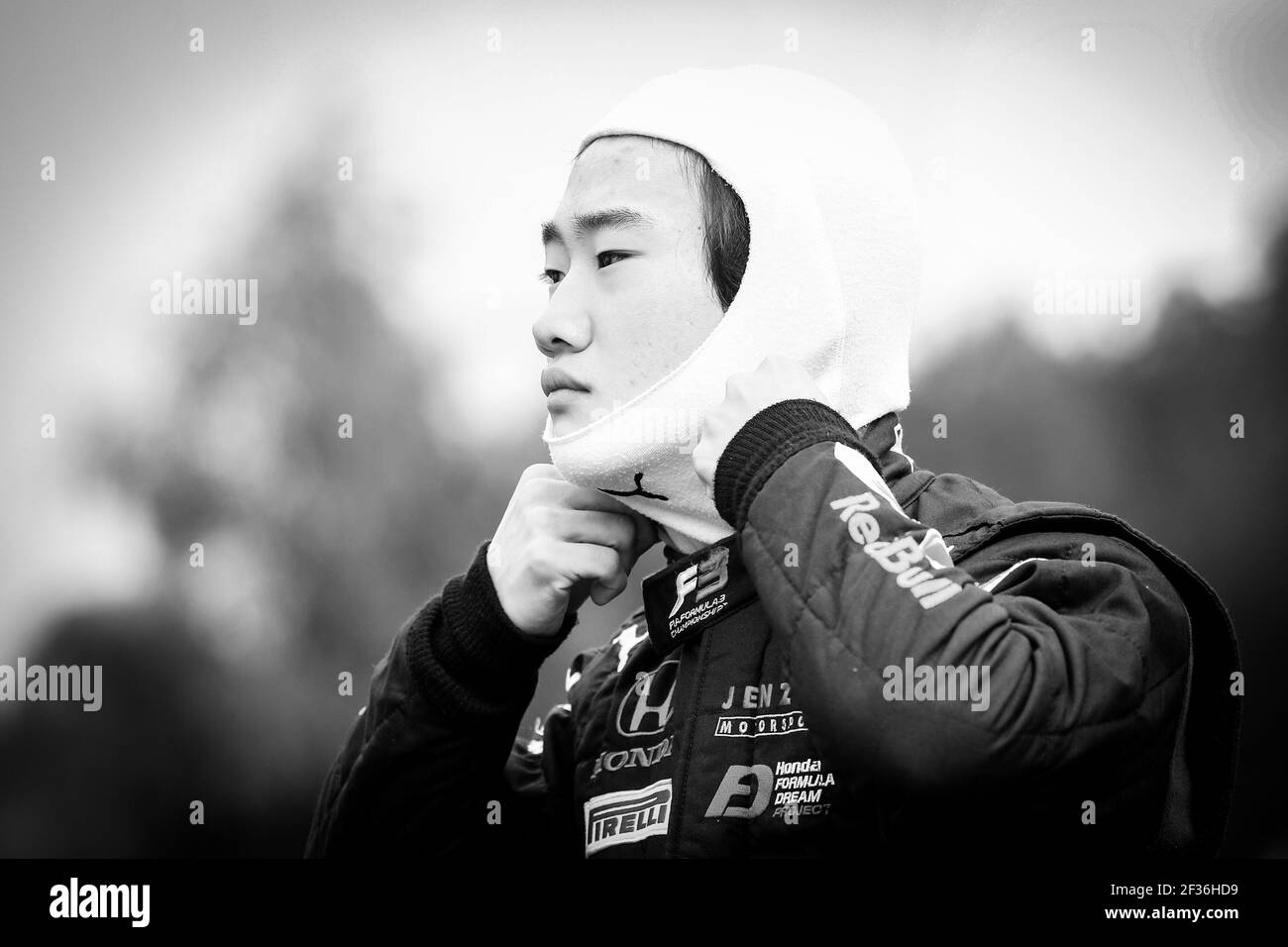 14 TSUNODA Yuki, Jenzer Motorsport, portrait pendant le championnat FIA F3 2019, Belgique, du 29 août au 1er septembre à Spa -Francorchamps, Belgique - photo Sebastiaan Rozendaal / DPPI Banque D'Images