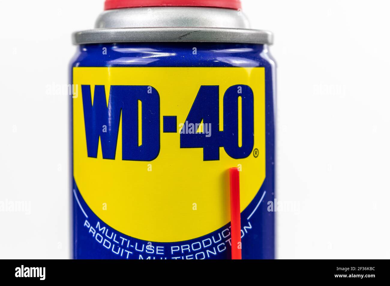 Étiquettes de produit et noms de marque, utilisation éditoriale à titre indicatif UNIQUEMENT Banque D'Images