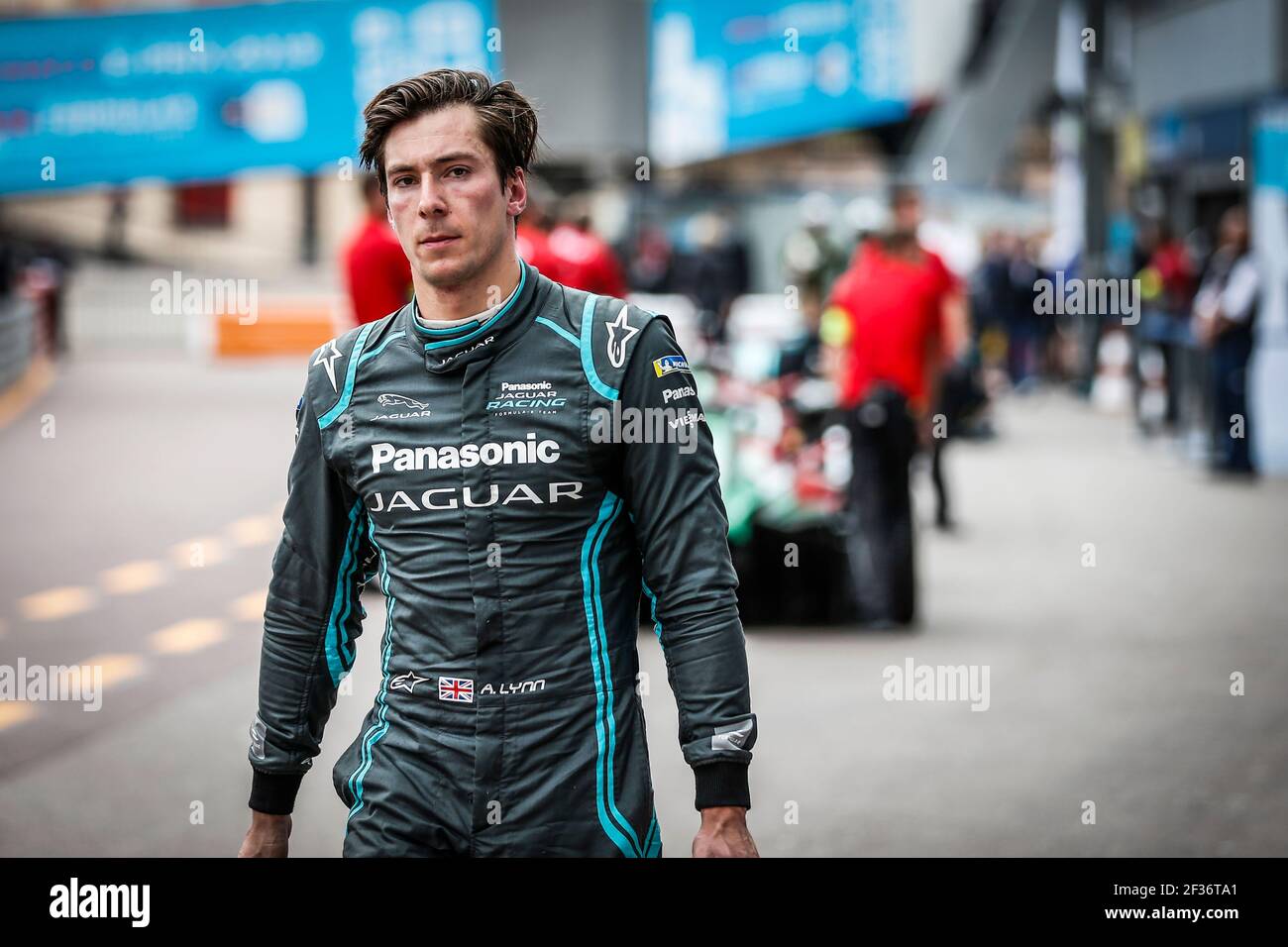 Alex LYNN (gbr), Jaguar I-type III équipe Panasonic Jaguar Racing, portrait lors du championnat de Formule E 2019, à Monaco, du 9 au 11 mai - photo Jean Michel le Meur / DPPI Banque D'Images