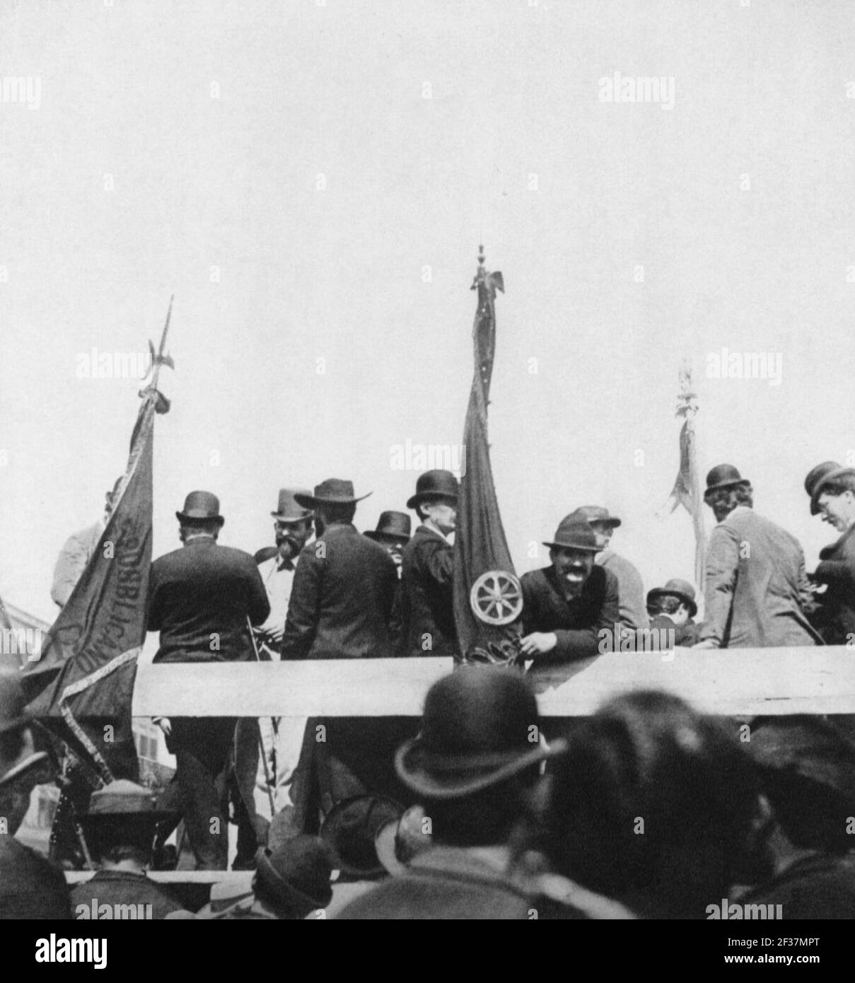 Primoli, Giuseppe - Sitzung am 1. Mai Banque D'Images