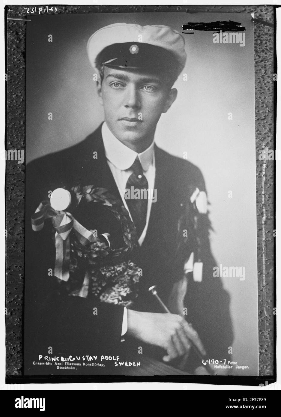Gustave II Adolphe de Suède, le Prince Banque D'Images