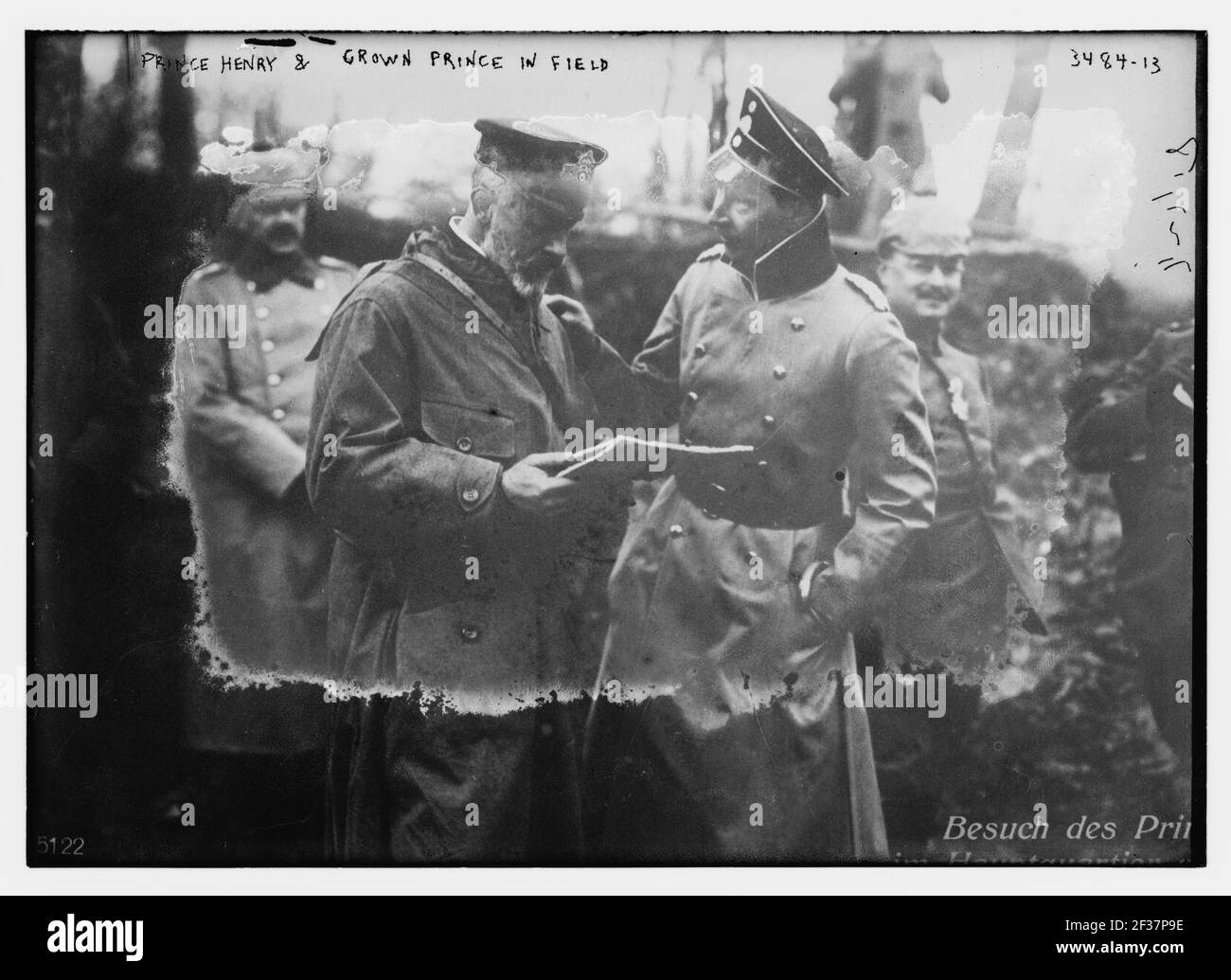 Le Prince Henry et du Prince dans le champ Banque D'Images