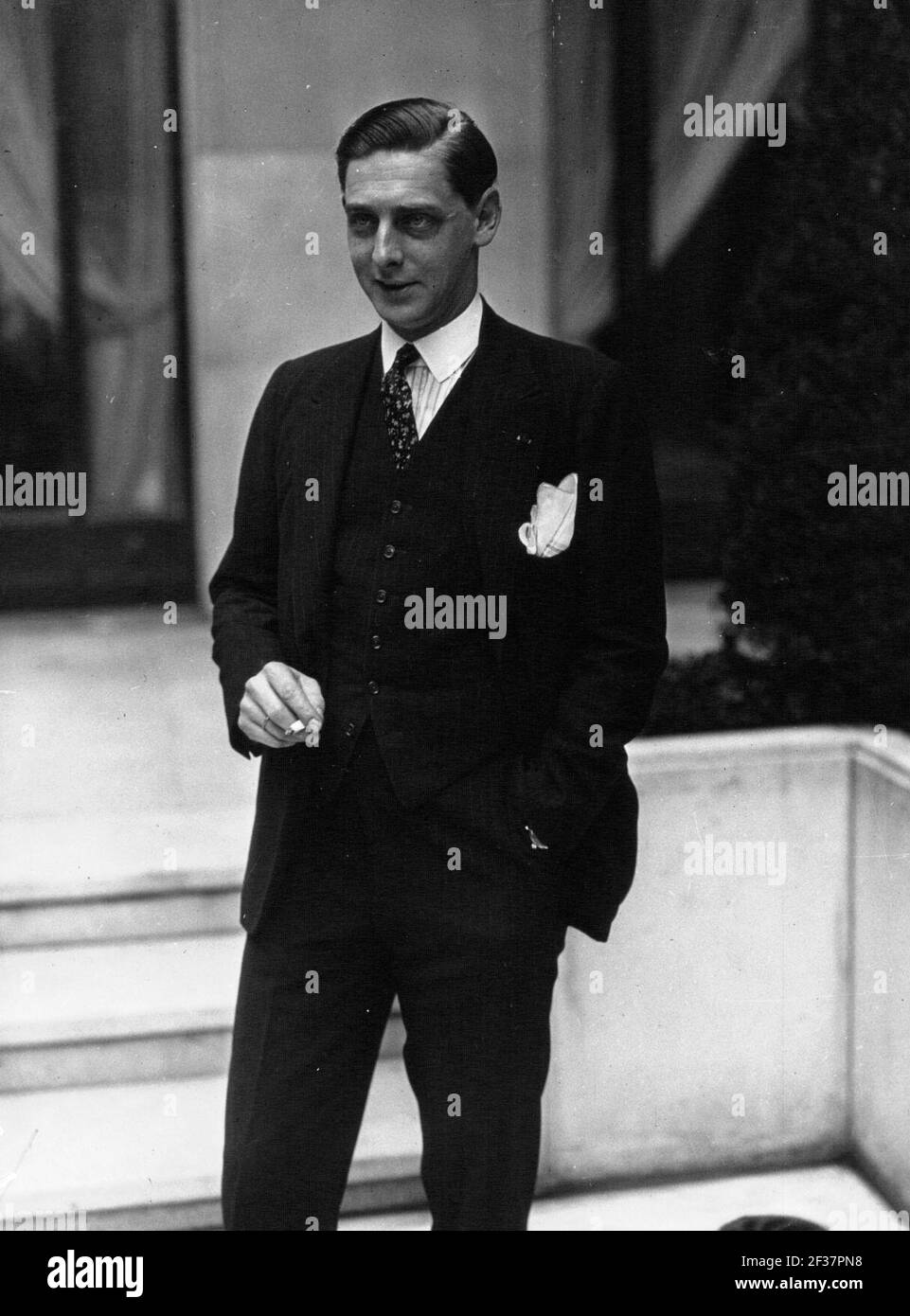 Prince Nicholas de Roumanie 1932. Banque D'Images