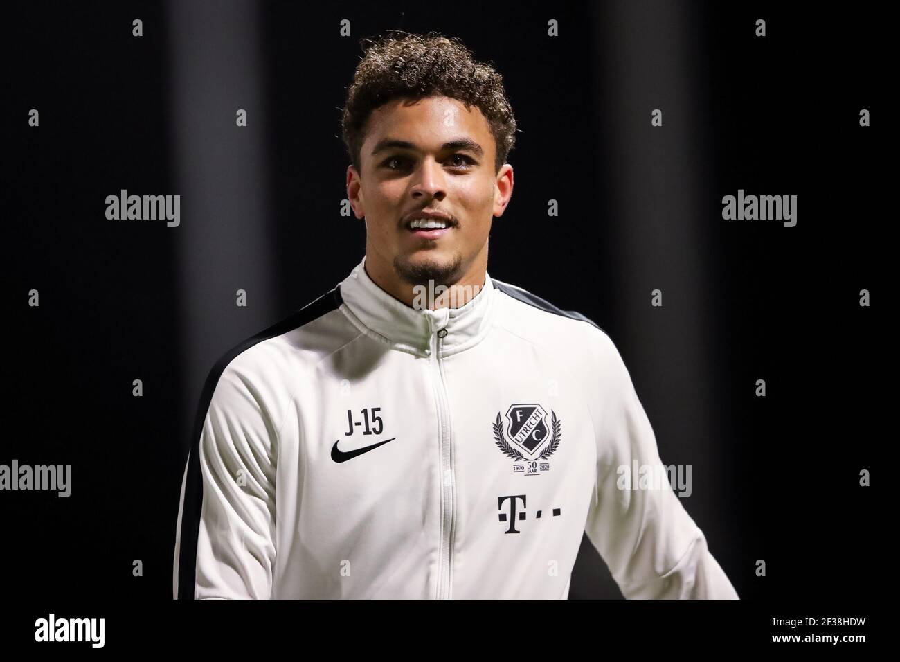 UTRECHT, PAYS-BAS - MARS 15: Ruben Kluivert du FC Utrecht U23 lors du match Keuken Kampioen Divie entre le FC Utrecht U23 et le PSV U23 au sport Banque D'Images