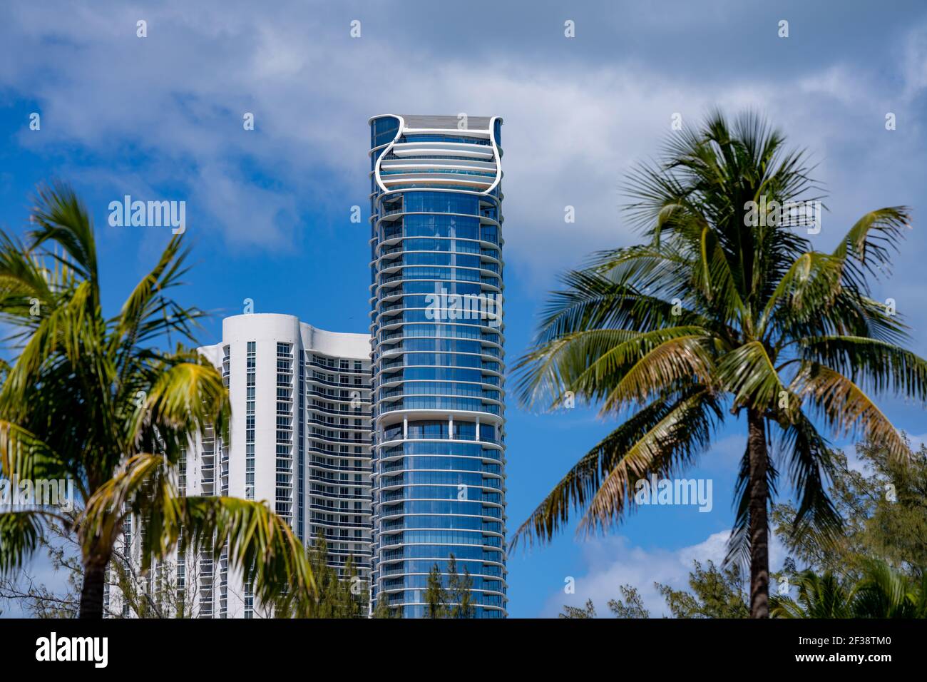 Photo des Ritz-Carlton Residences Sunny Isles Beach Banque D'Images