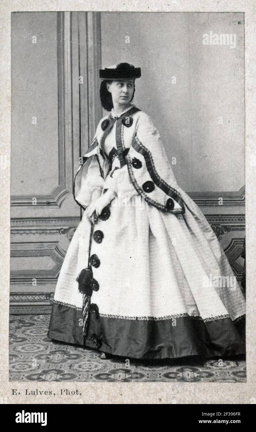 Prinzessin Alexandra von Sachsen-Altenburg. Banque D'Images