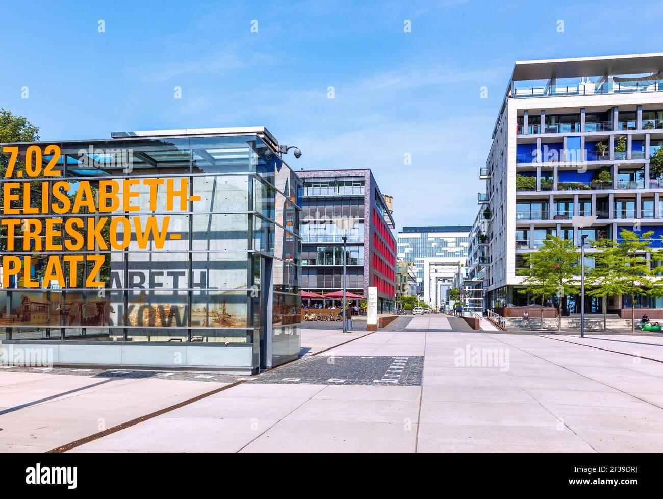 Géographie / voyage, Allemagne, Rhénanie-du-Nord-Westphalie, Cologne, Cologne, Rheinauhafen (port de Rheinau), droits-supplémentaires-autorisation-Info-non-disponible Banque D'Images