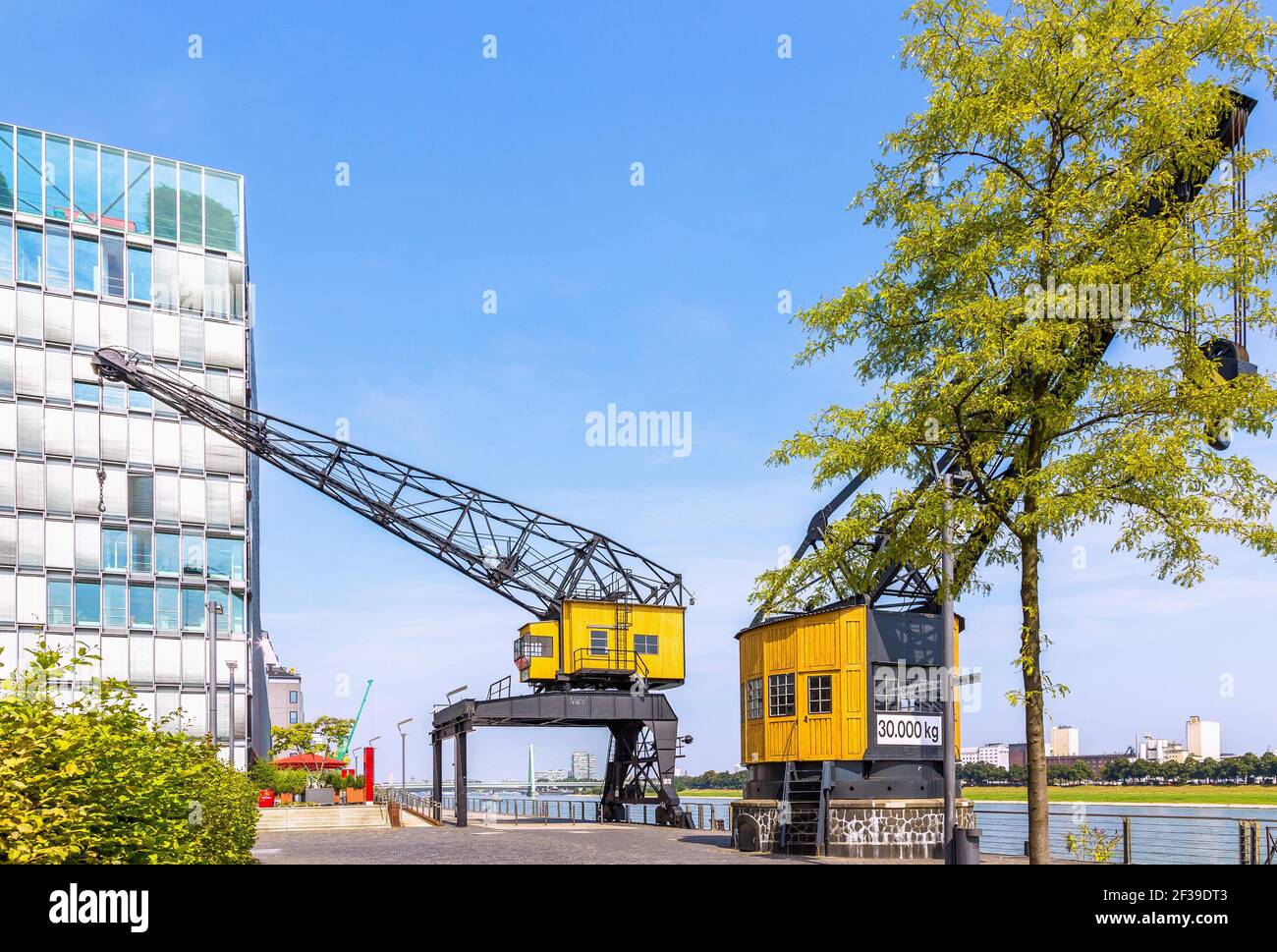 Géographie / voyage, Allemagne, Rhénanie-du-Nord-Westphalie, Cologne, Cologne, Rheinauhafen (port de Rheinau), droits-supplémentaires-autorisation-Info-non-disponible Banque D'Images
