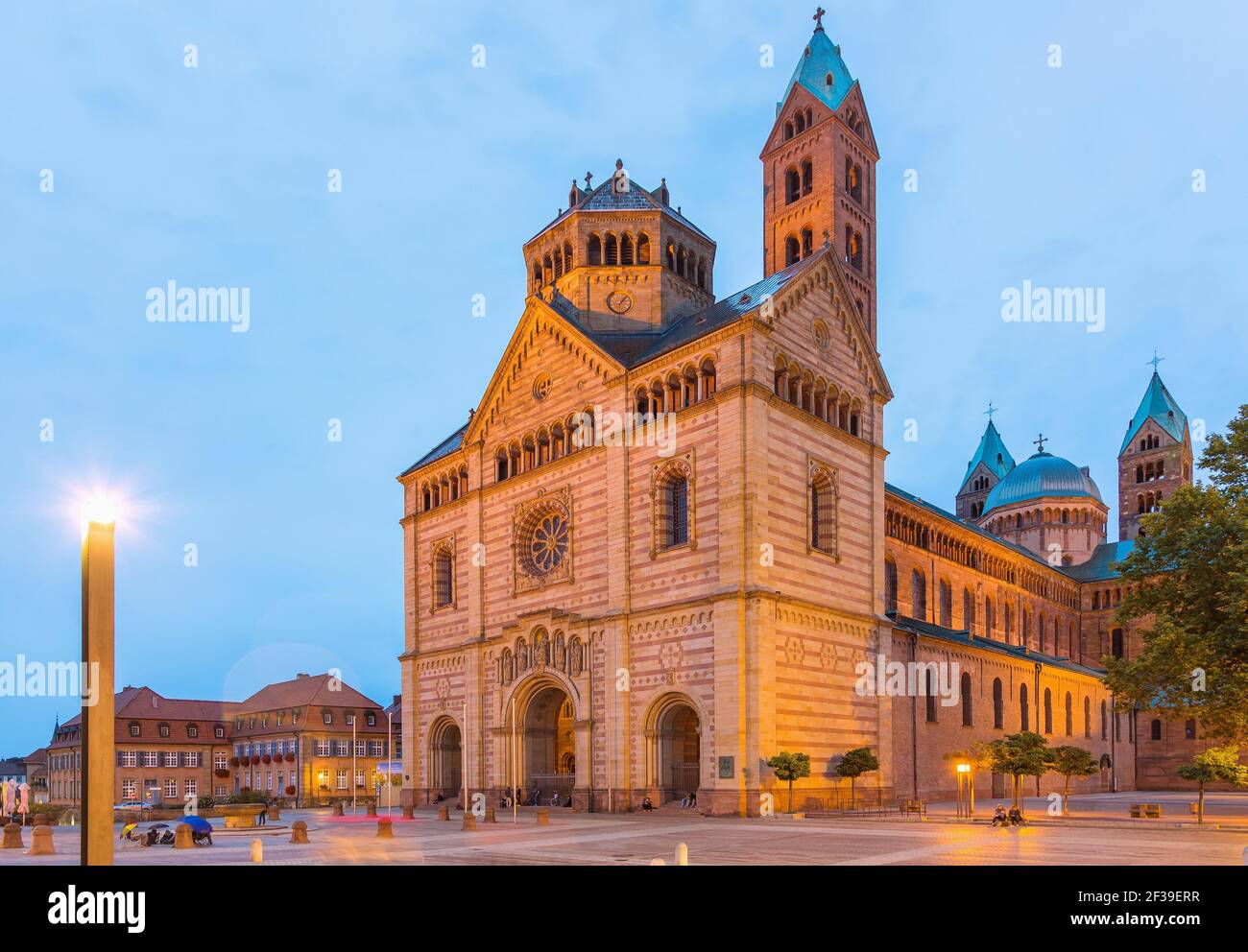 Géographie / voyage, Allemagne, Rhénanie-Palatinat, Speyer, Speyer, cathedral St. Maria et St. Stephen, droits supplémentaires-autorisation-Info-non-disponible Banque D'Images