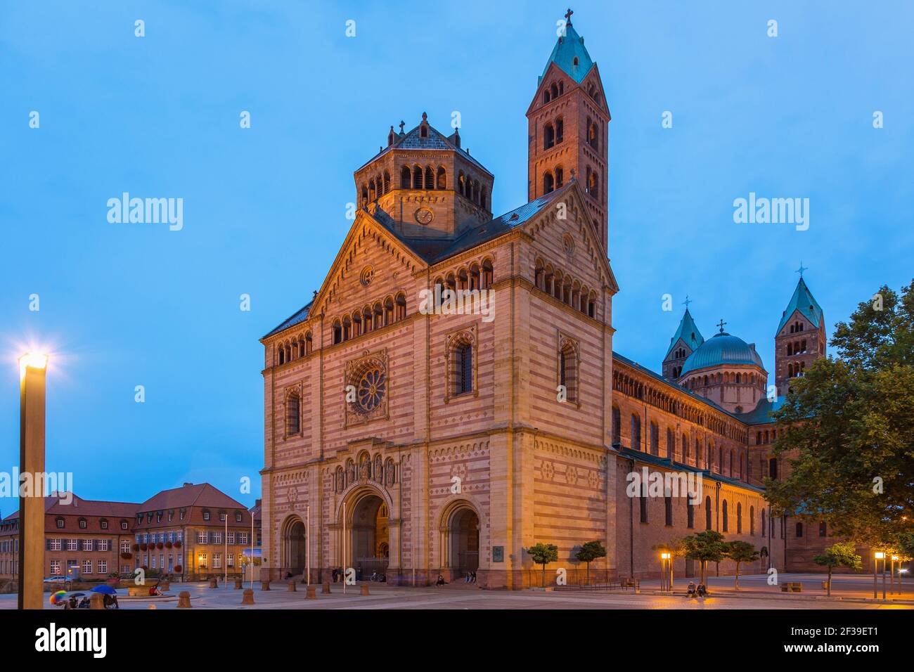 Géographie / voyage, Allemagne, Rhénanie-Palatinat, Speyer, Speyer, cathedral St. Maria et St. Stephen, droits supplémentaires-autorisation-Info-non-disponible Banque D'Images