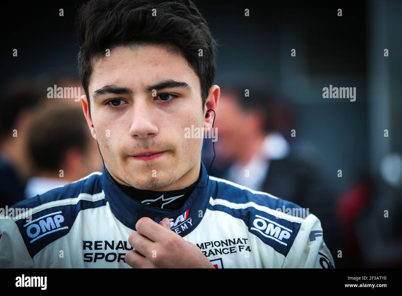 VALENTE Enzo (fra), F4 Ffsa Academy, portrait lors du championnat de france FFSA GT4 2019, du 19 au 22 avril, à Nogaro, France - photo Jean Michel le Meur / DPPI Banque D'Images