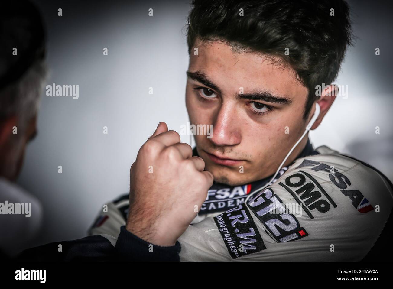 VALENTE Enzo (fra), F4 Ffsa Academy, portrait lors du championnat de france FFSA GT4 2019, du 19 au 22 avril, à Nogaro, France - photo Jean Michel le Meur / DPPI Banque D'Images