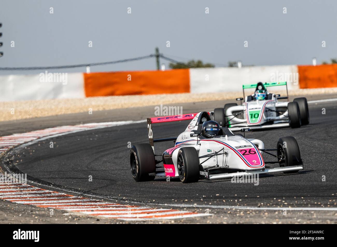 26 DAVID Hadrien (fra), F4 Académie Ffsa, action pendant le championnat français de circuit 2019 de la FFSA GT, du 5 au 7 juillet à Ledenon, France - photo Marc de Mattia / DPPI Banque D'Images