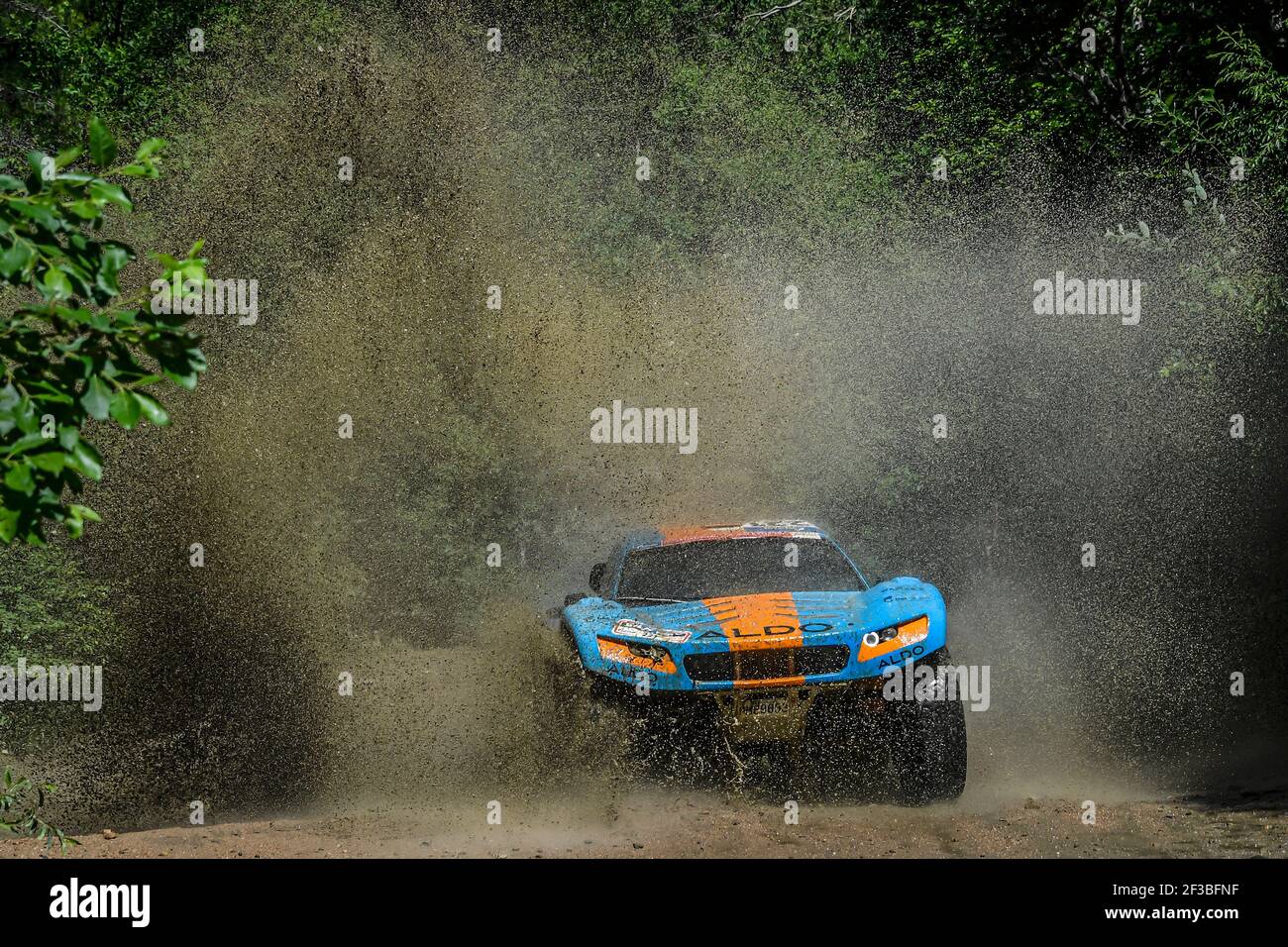 221 BENSADOUN DAVID (CAN), BEAULE PATRICK (CAN), ALDO RACING, CHEVROLET CORVETTE, T1, Action pendant le rallye tout terrain Silk Way 2019, étape 2, juillet 8, BaikALSK - ULAN-UDE, Russie - photo Eric Vargiolu / DPPI Banque D'Images