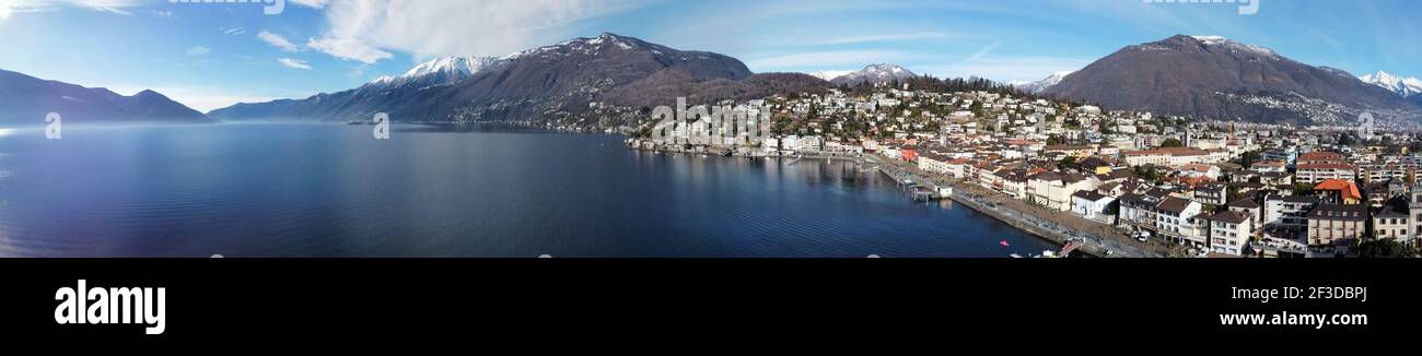 Ascona et Lago Maggiore, Suisse Banque D'Images