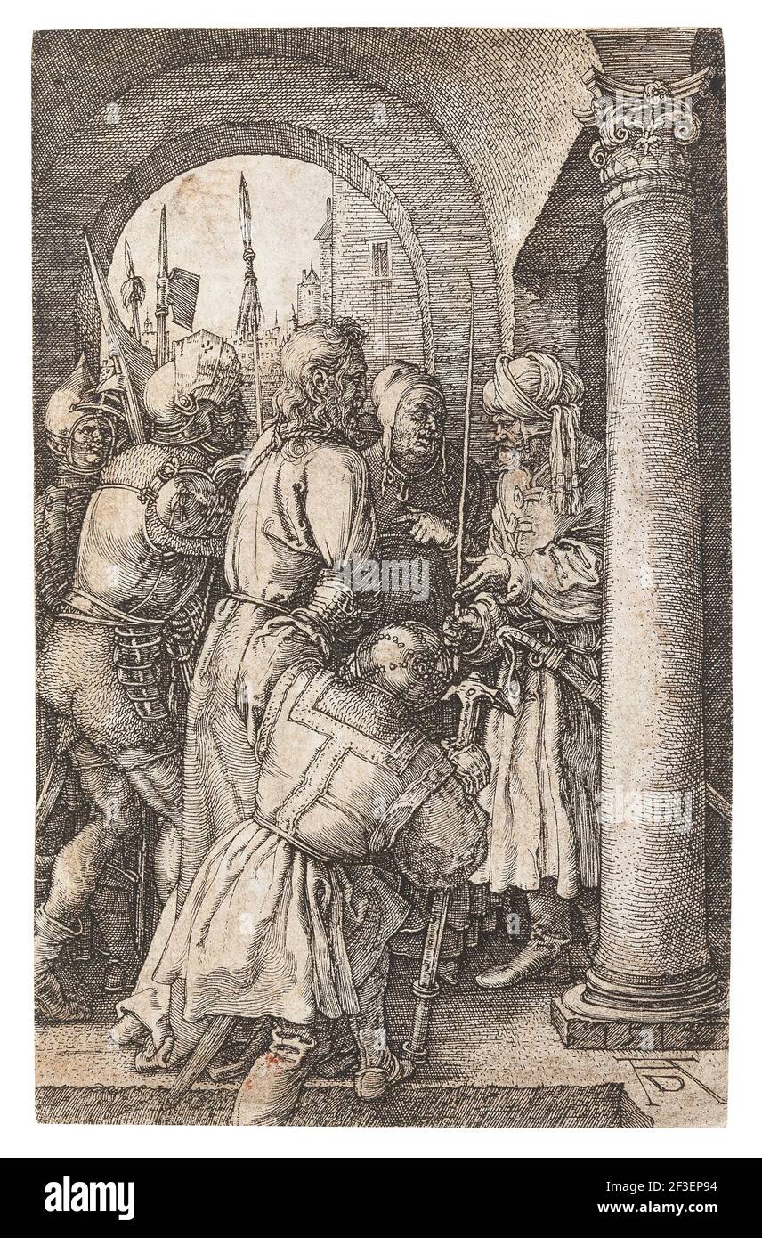 Christ avant Pilate, 1512. Collection privée. Banque D'Images