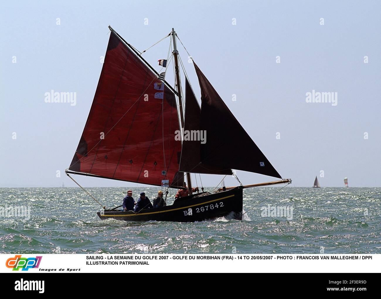 VOILE - LA SEMAINE DU GOLFE 2007 - GOLFE DU MORBIHAN (FRA) - 14 AU 20/05/2007 - PHOTO : FRANÇOIS VAN MALLEGHEM / DPPI ILLUSTRATION PATRIMONIALE Banque D'Images