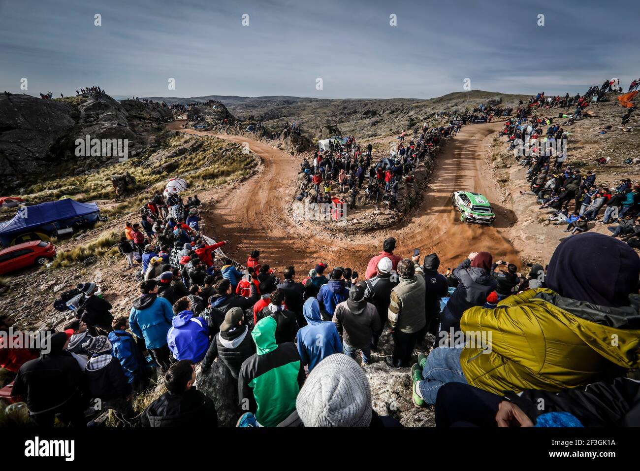 Lors du Championnat du monde de voitures de rallye 2018 de la CMRC, Rally Argentina du 26 au 29 avril, à Villa Carlos Paz - photo DPPI Banque D'Images