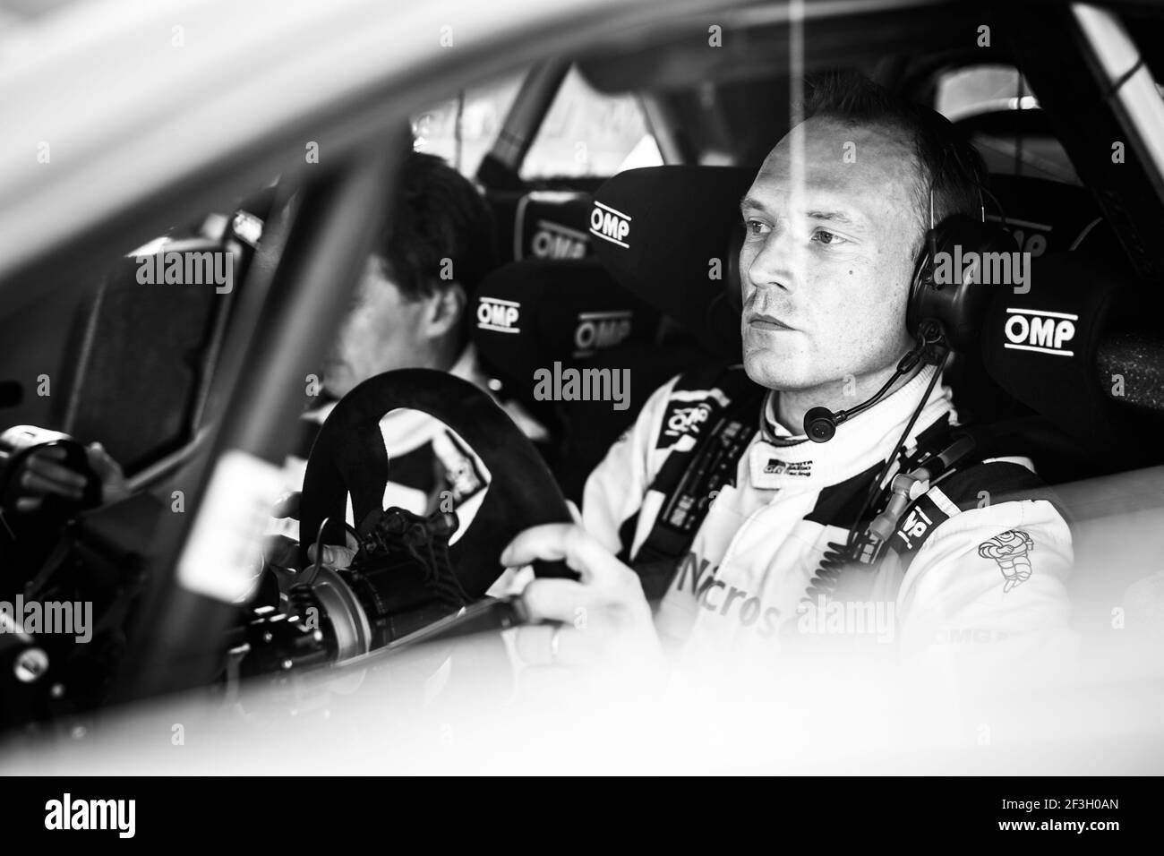 LATVALA Jari-Matti (fin), TOYOTA YARIS WRC, TOYOTA GAZOO RACING WRT portrait pendant le Championnat du monde de voitures de rallye WRC 2018, Tour de Corse rallye du 5 au 8 avril à Ajaccio, France - photo Antonin Vincent / DPPI Banque D'Images