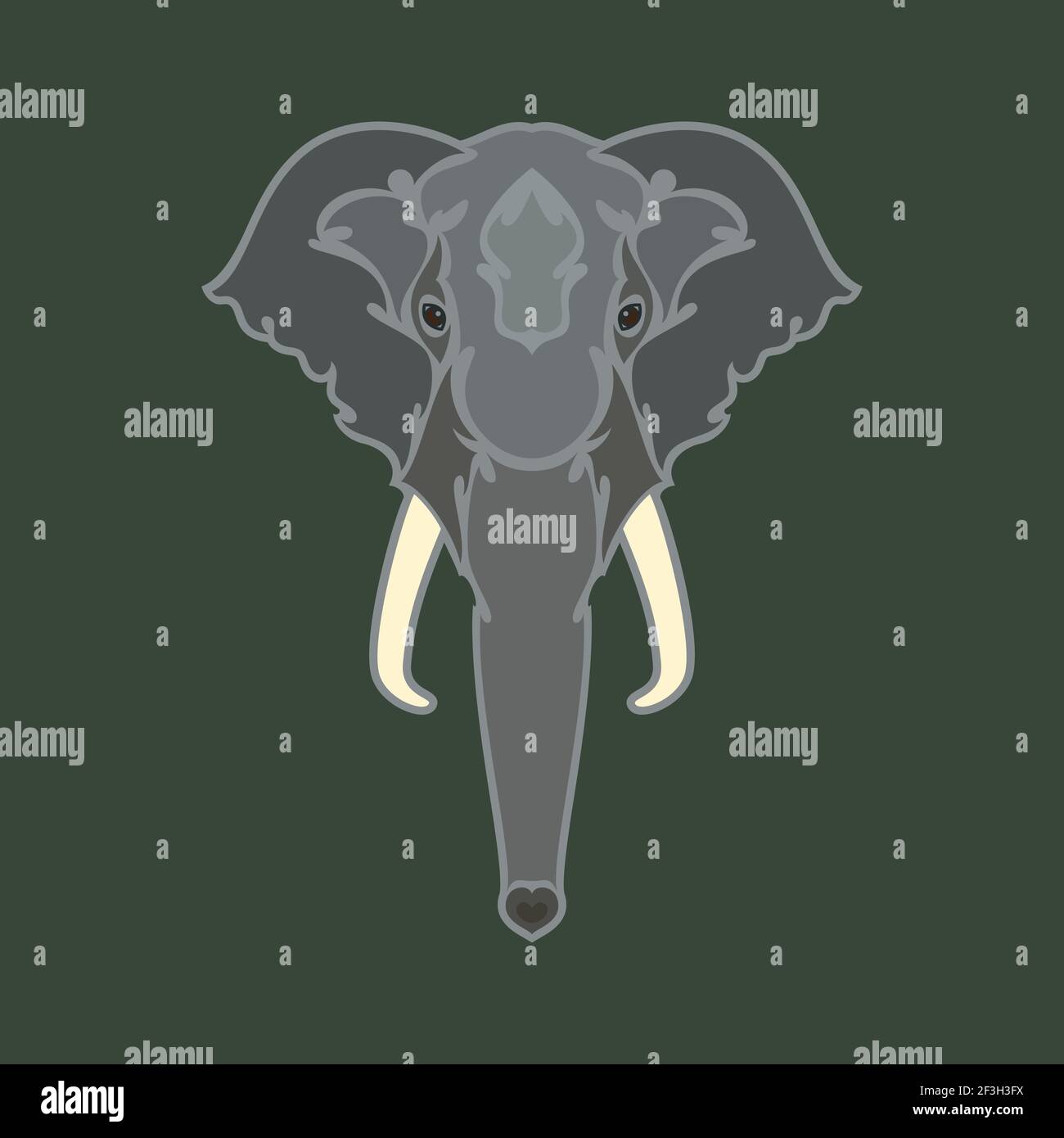 Elephant Logo Vector Banque D Images Vectorielles Page 2 Alamy