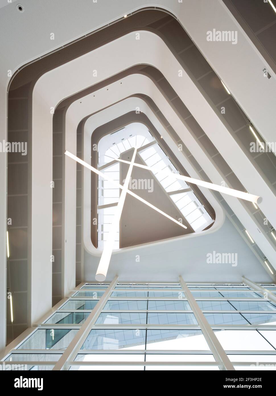 Horten office building Banque D'Images