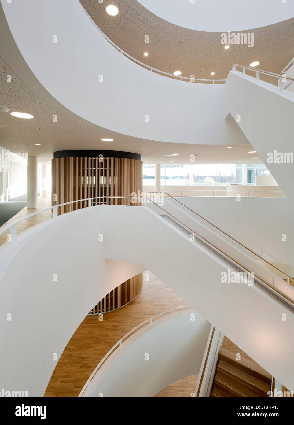 Horten office building Banque D'Images