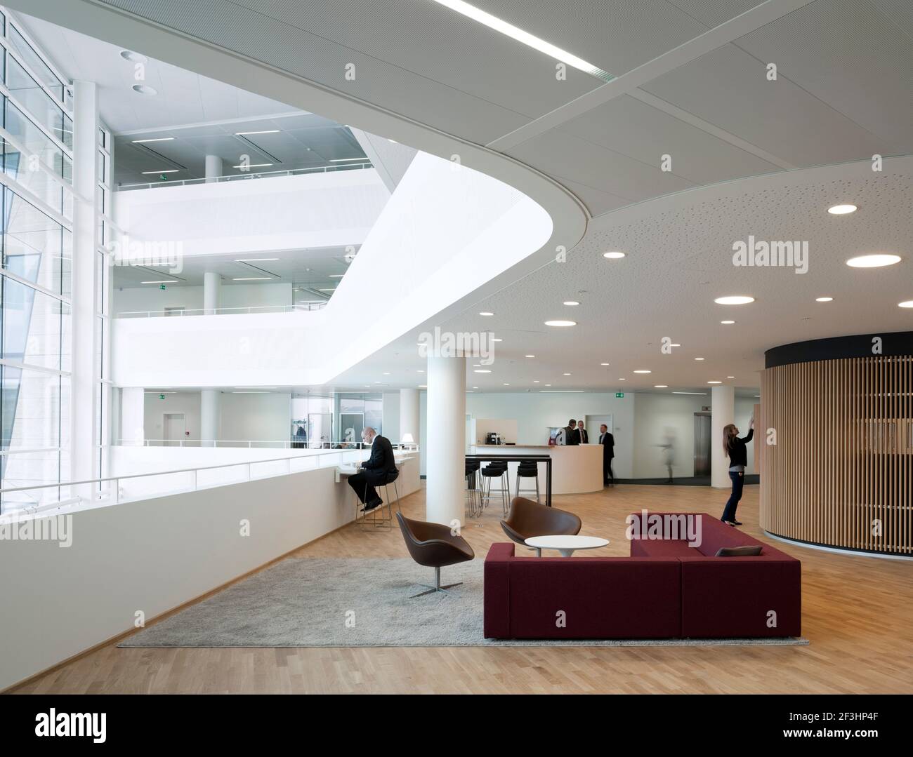 Horten office building Banque D'Images