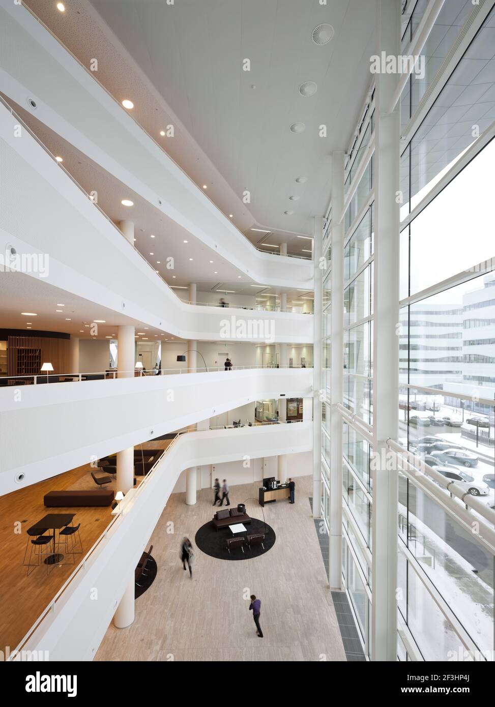 Horten office building Banque D'Images