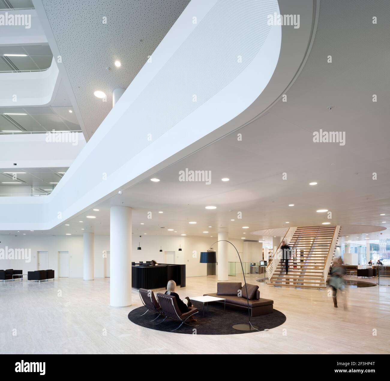 Horten office building Banque D'Images