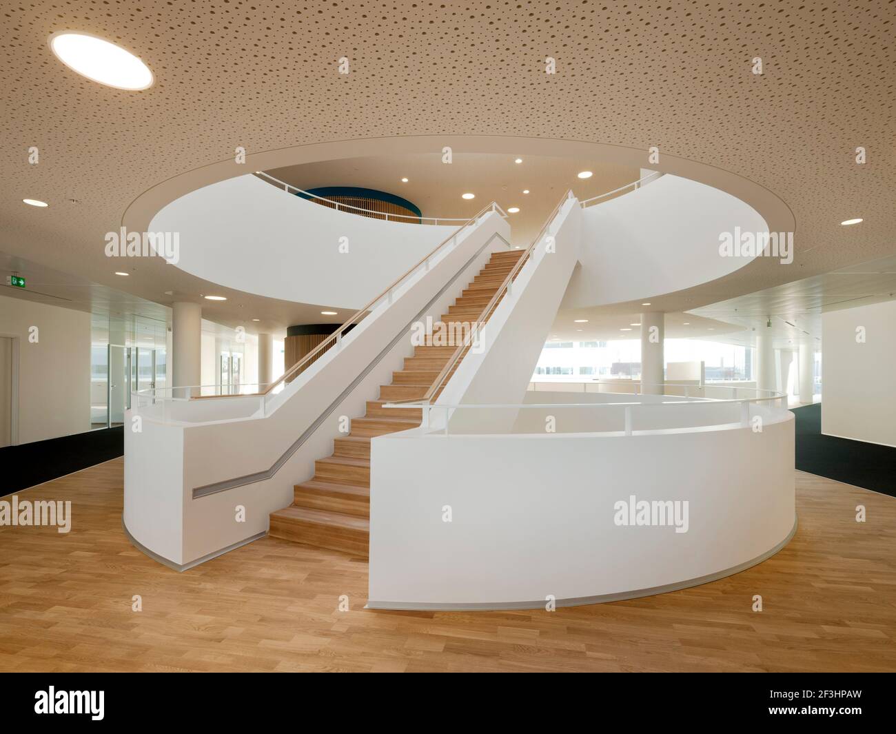 Horten office building Banque D'Images