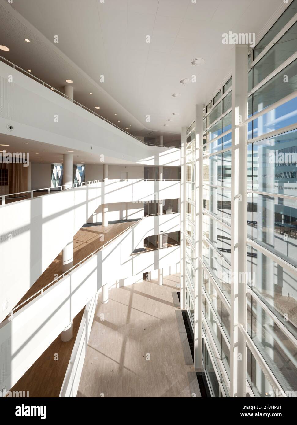 Horten office building Banque D'Images