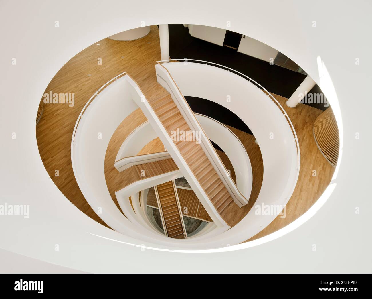 Horten office building Banque D'Images