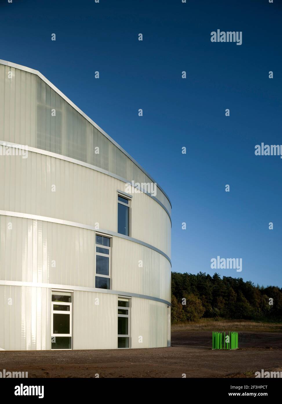 Bâtiment des sciences naturelles, Bjerringbro Banque D'Images