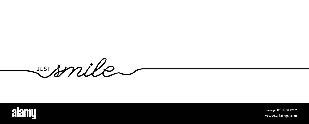 Le slogan est heureux et sourire tous les jours. Dessin symbole d'émotion dessiner succès relax citations détente et froid, motivation, inspiration message moment co Illustration de Vecteur