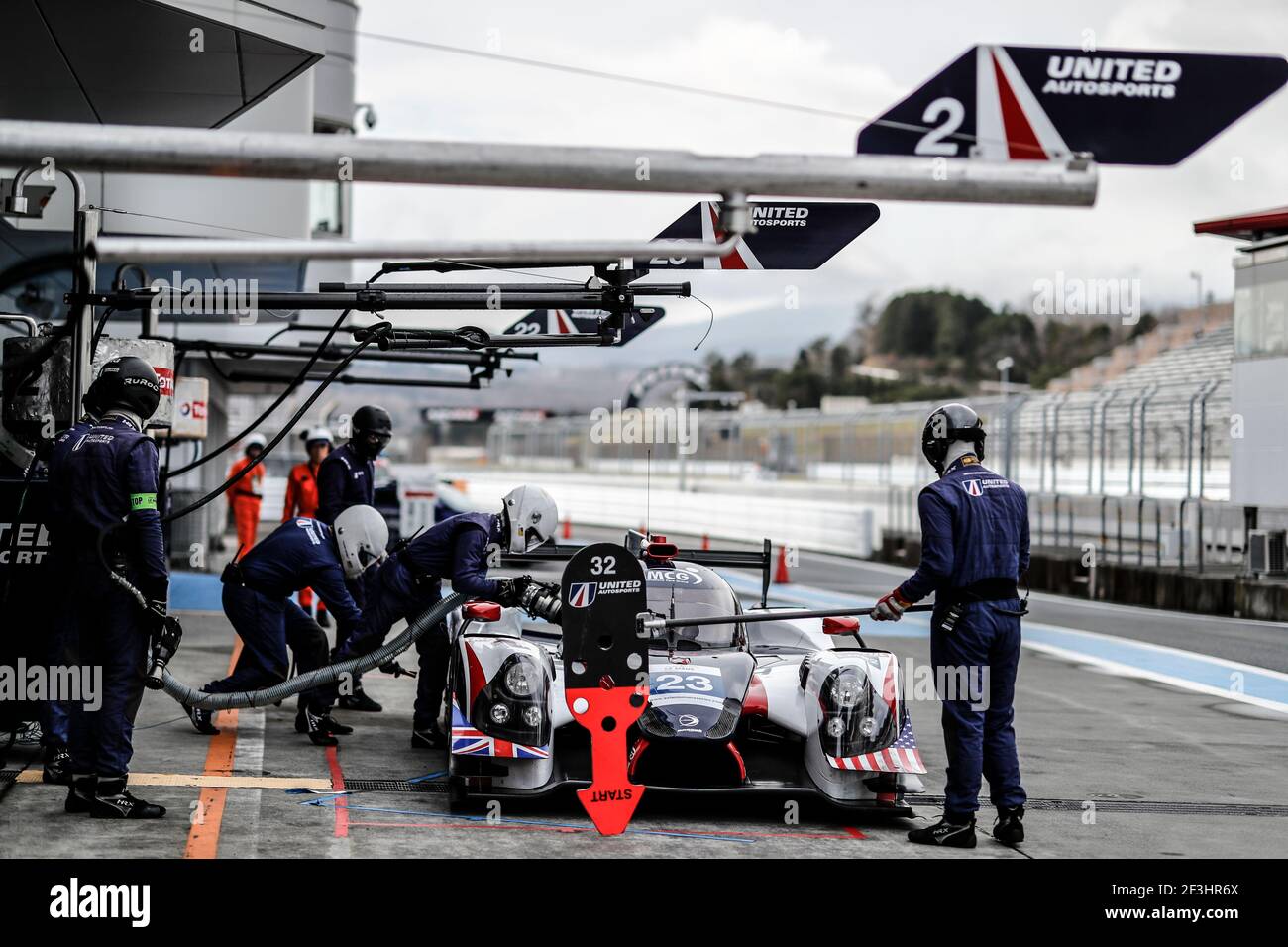 23 UNITED AUTOSPORTS (GBR) LIGIER JS P2 NISSAN LMP2 GUY COSMO (Etats-Unis) PATRICK BYRNE (Etats-Unis) SALIH YOLUC (BRA) pendant le Championnat asiatique de la série le Mans 2018, 4 heures de Fuji du 7 au 9 décembre à Oyama, Japon - photo Clement Marin / DPPI Banque D'Images