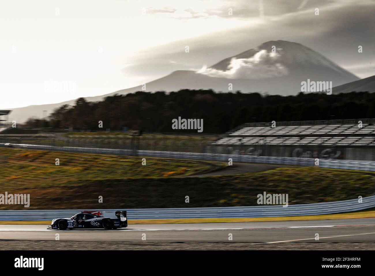 23 UNITED AUTOSPORTS (GBR) LIGIER JS P2 NISSAN LMP2 GUY COSMO (Etats-Unis) PATRICK BYRNE (Etats-Unis) SALIH YOLUC (BRA) pendant le Championnat asiatique de la série le Mans 2018, 4 heures de Fuji du 7 au 9 décembre à Oyama, Japon - photo Clement Marin / DPPI Banque D'Images