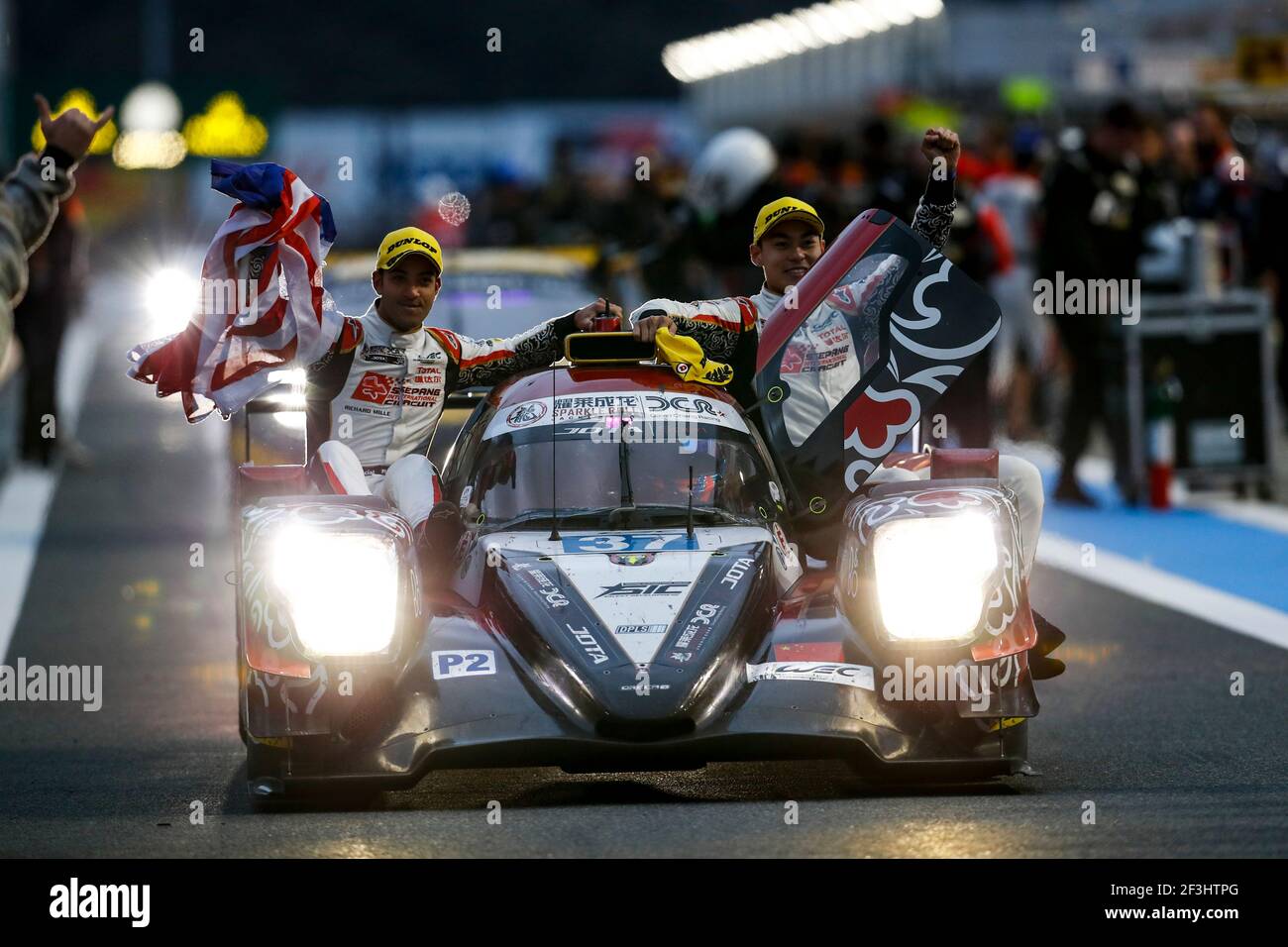 37 JAAFAR Jazeman (mys), WEIRON Tan (mys), JEFFRI Nabil (mys), Oreca 07 Gibson team Jackie Chan DC, pendant le Championnat du monde d'endurance WEC de la FIA 2018, 6 heures de Fuji du 12 au 14 octobre à Oyama, Japon - photo Clement Marin / DPPI Banque D'Images