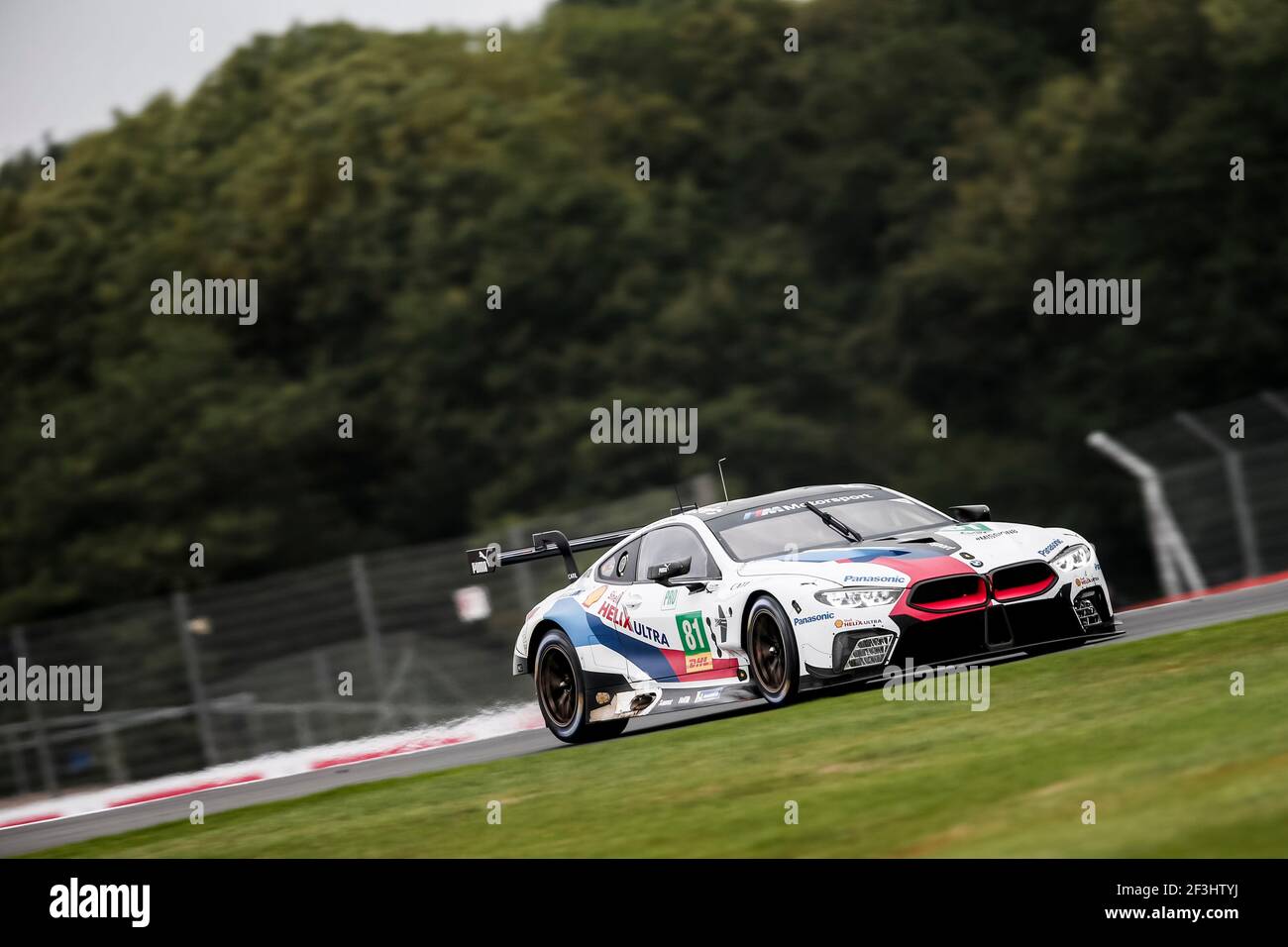 81 TOMCZYK Martin (ger), CATSBURG Nicky (nld), BMW M8 GTE équipe BMW MTEK, action pendant le Championnat du monde d'endurance WEC 2018 de la FIA 6 heures de Silverstone, Angleterre, du 16 au 19 août - photo DPPI / Jean Michel le Meur. Banque D'Images