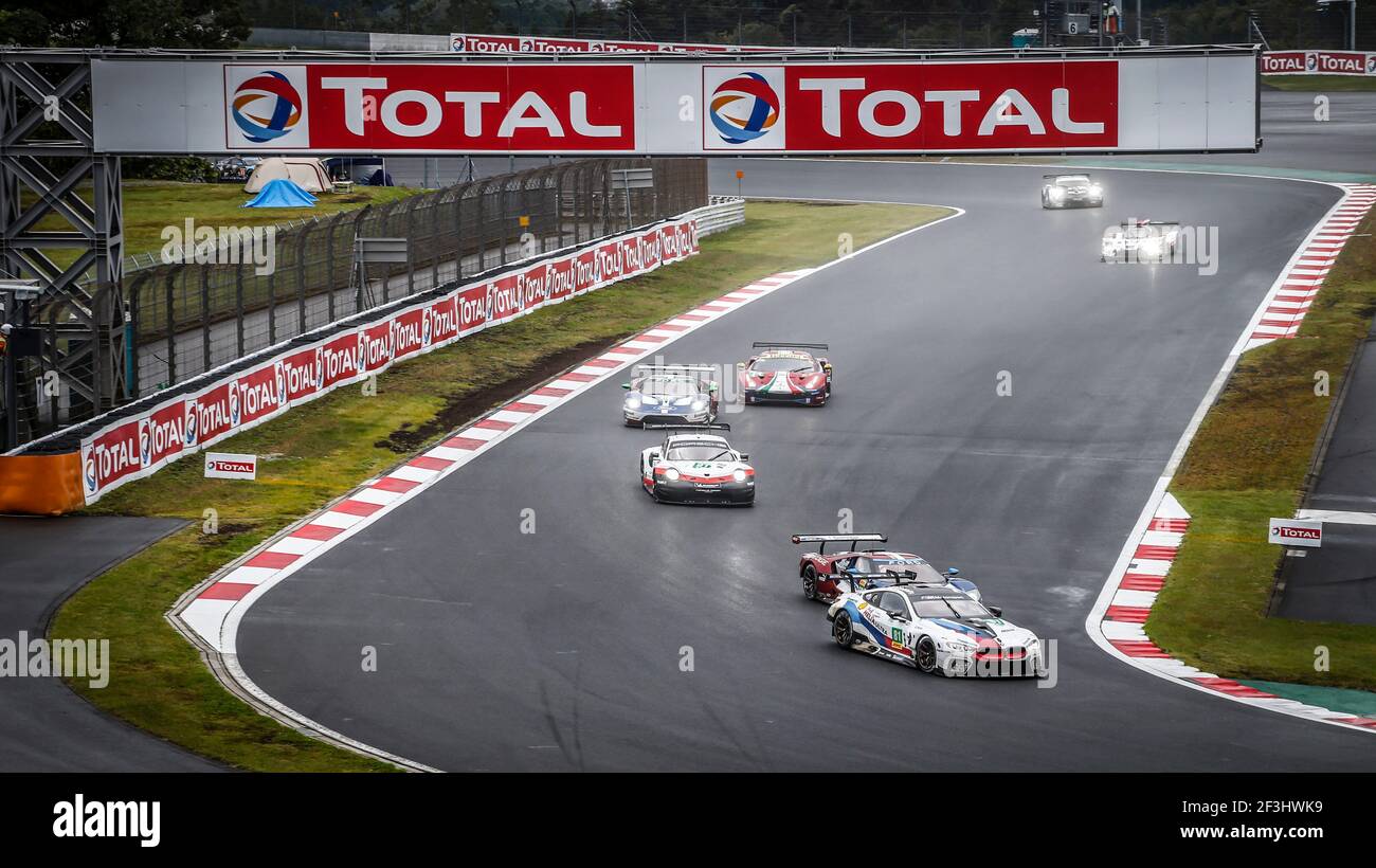 81 TOMCZYK Martin (ger), CATSBURG Nicky (nld), BMW M8 GTE équipe BMW MTEK, action pendant le Championnat du monde d'endurance WEC 2018 de la FIA, 6 heures de Fuji du 12 au 14 octobre à Oyama, Japon - photo François Flamand / DPPI Banque D'Images