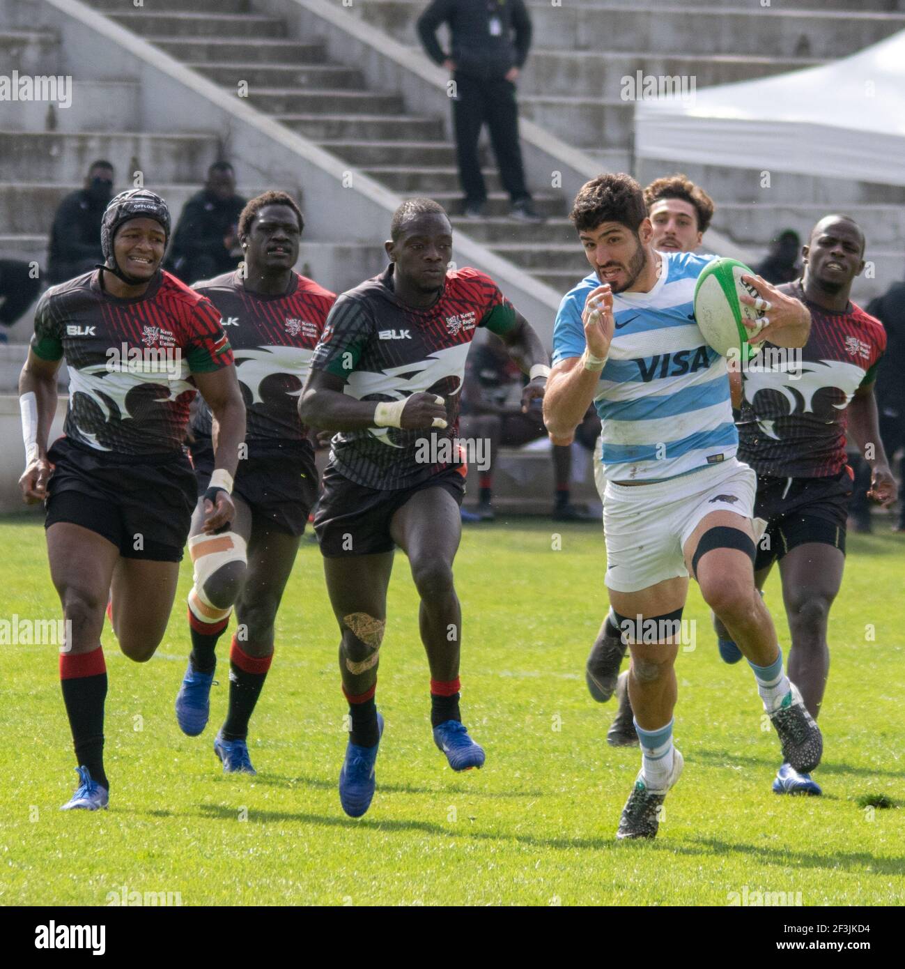 Tournoi international de rugby Madrid 7 Banque D'Images