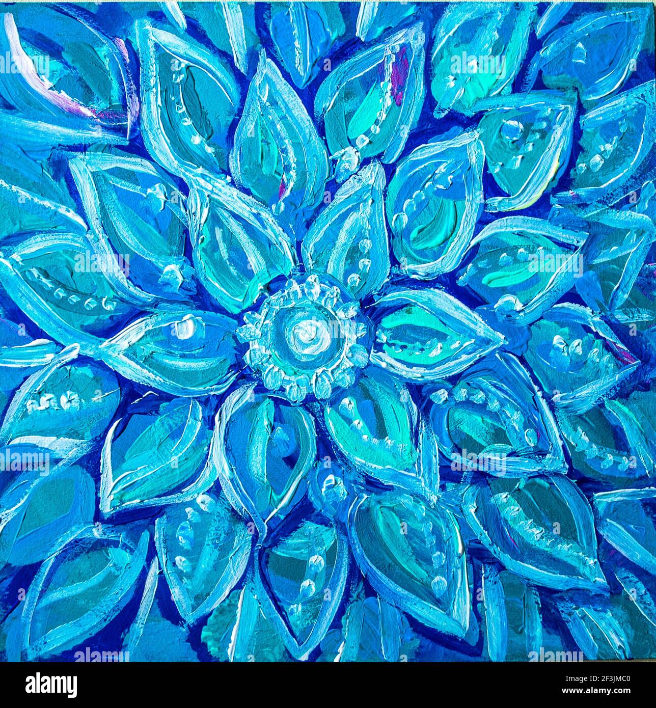Fond de mandala abstrait coloré. Motifs ethniques. Cercle symbole spirituel décoratif de fleur de lotus. Motif décoratif rond. Élément pour se détendre, moi Banque D'Images