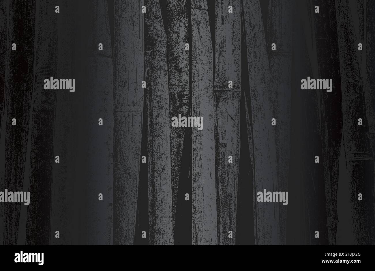 Fond dégradé noir de luxe en métal avec parquet en bois vieilli, texture bambou. Illustration vectorielle Illustration de Vecteur