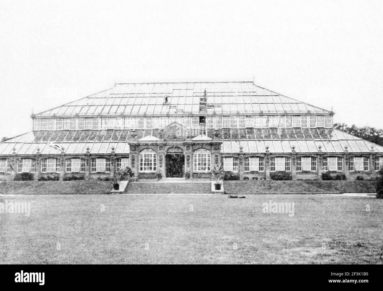 Kew jardins climat tempéré maison. Banque D'Images