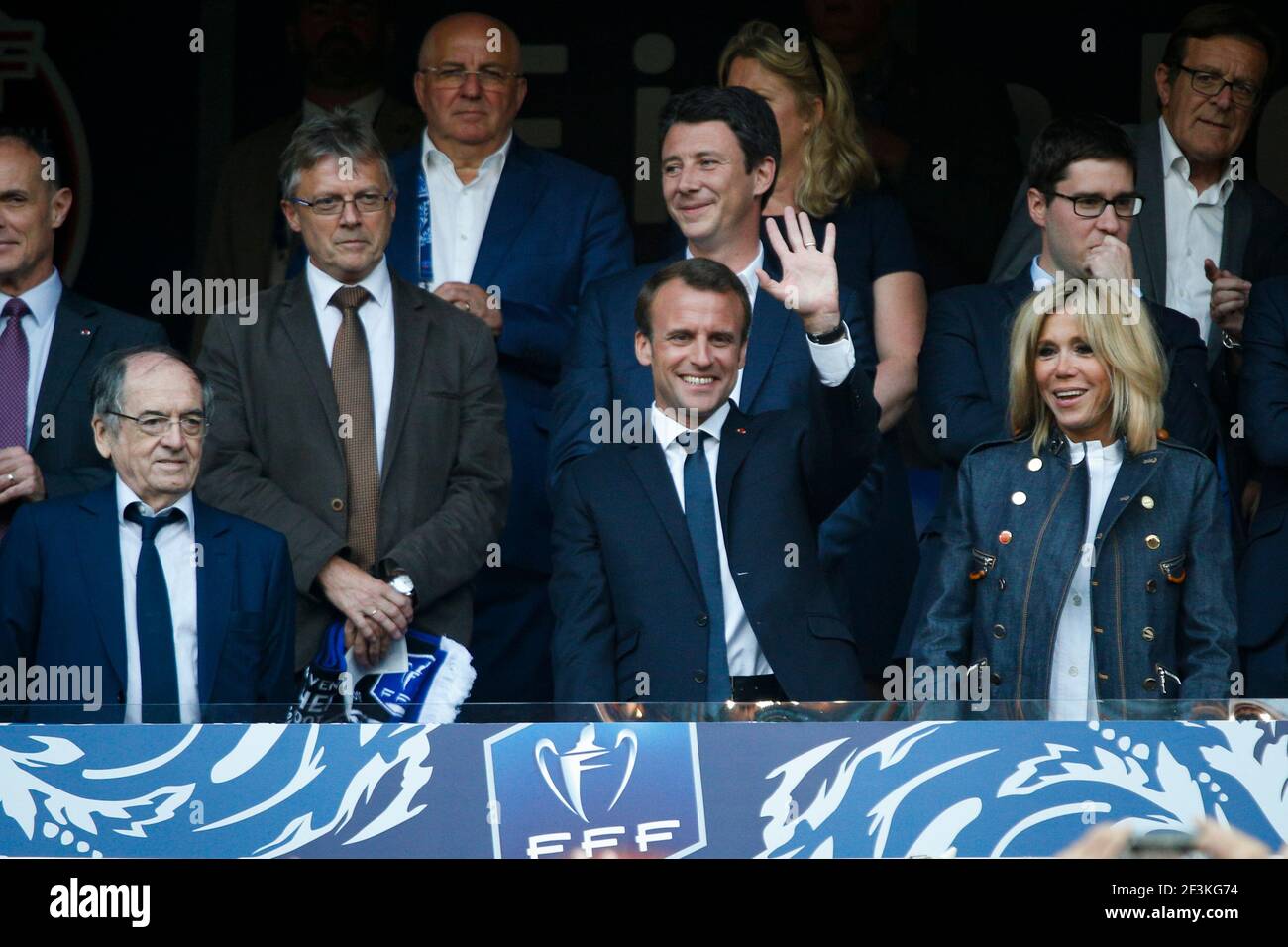 Fanion Football Coupe De France 2017/2018 – Les Herbiers Vs PSG – Édition Finale