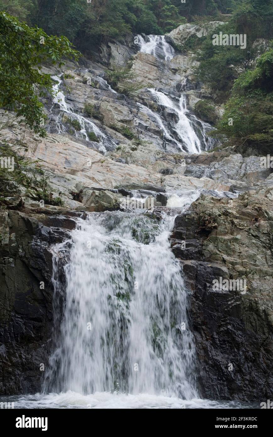 Cascades de Valence, parc national de Tayrona, près de Santa Marta, Colombie | AUCUN | Banque D'Images