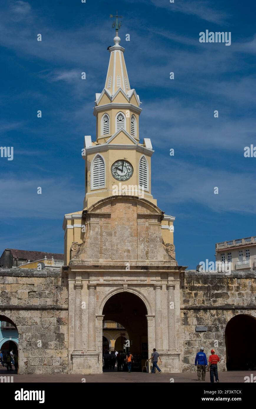 Puerto del Reloj, Cartagena de Indias, Colombie | AUCUN | Banque D'Images