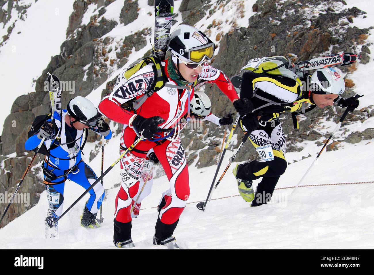 SKI ALPIN - PIERRA MENTA 2012 - Arêches - Beaufort - 15-18/03/2012 - PHOTO GERARD BERTHOUD / DPPI - ILLUSTRATION - Banque D'Images