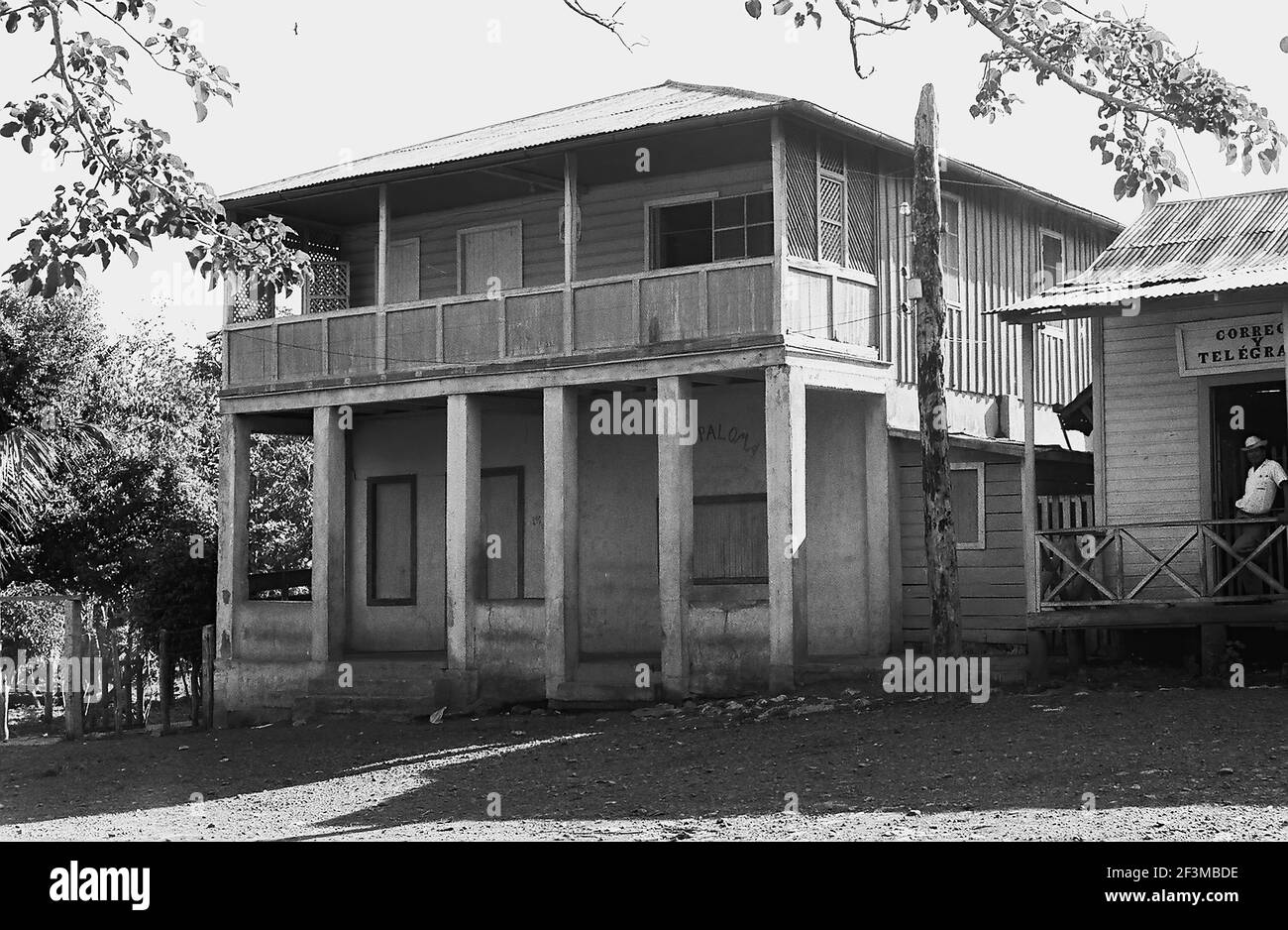 Maison familiale Castro, Biran, Cuba, Holguin (Cuba : province), Biran (Cuba), 1963. De la collection de photographies Deena Stryker. () Banque D'Images