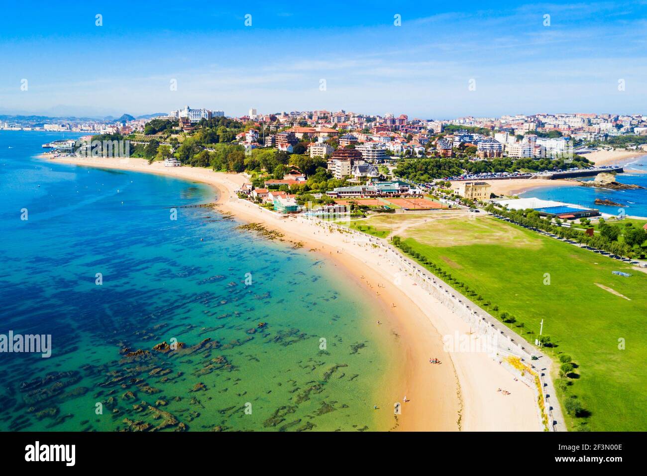 Santander City Beach Vue Panoramique A rienne Santander Est La santander-city-beach-vue-panoramique-a-rienne-santander-est-la