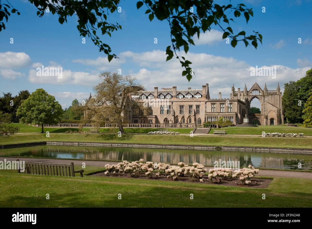 Newstead Abbey, Nottinghamshire, Angleterre, RU Banque D'Images